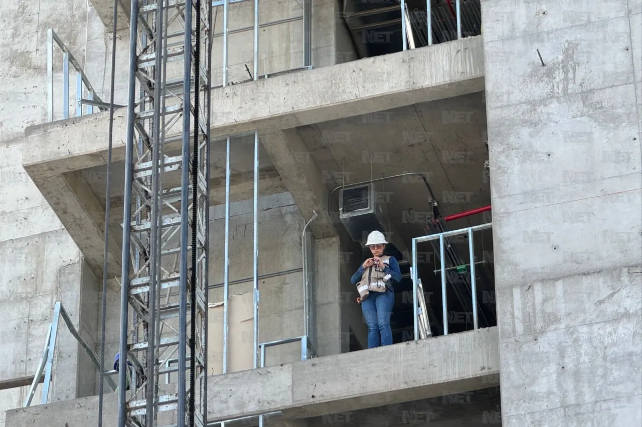 Muere hombre en obra del piso 21 de la Torre Quorum