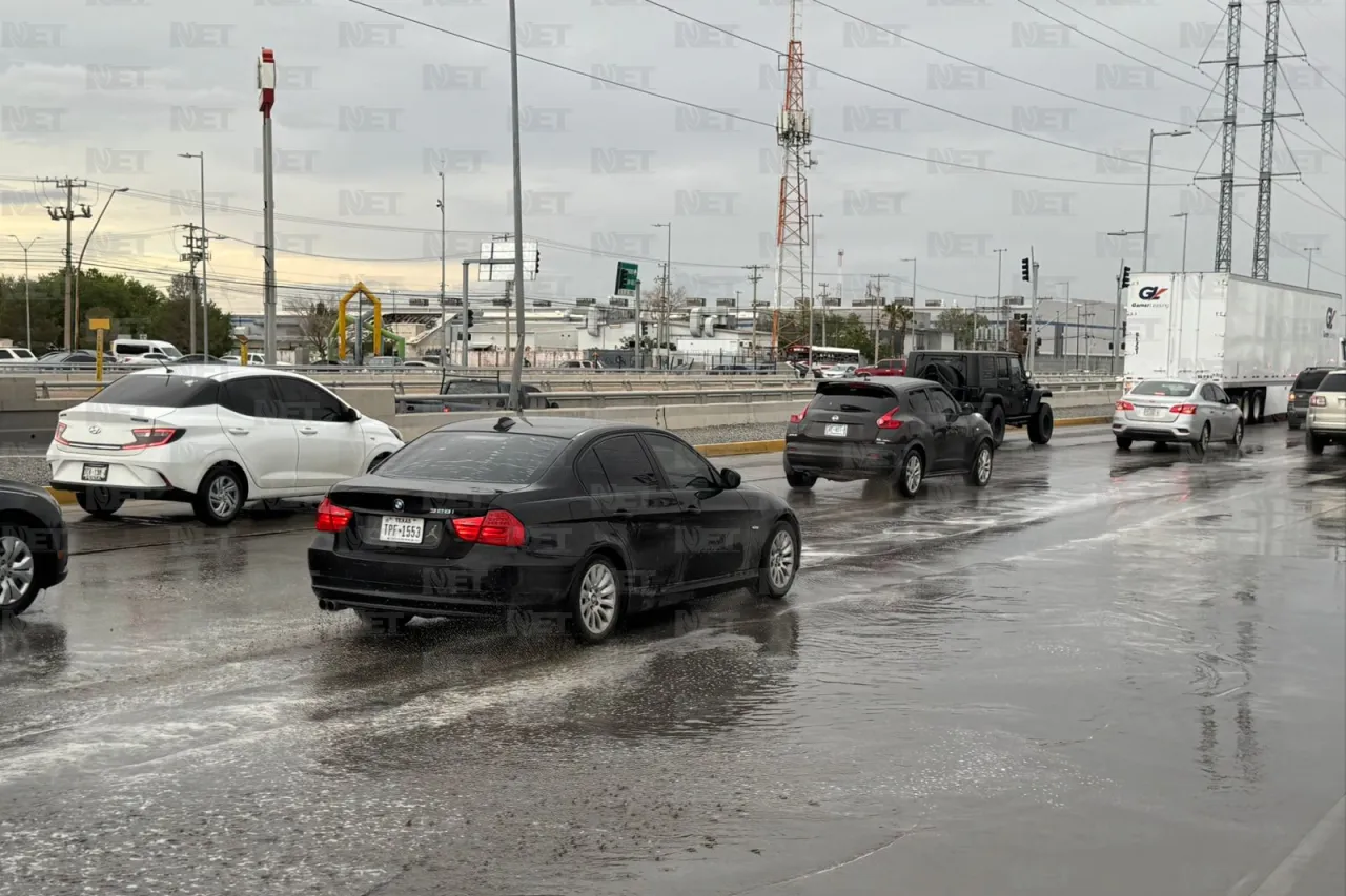 Se encharcan Las Torres tras lluvia