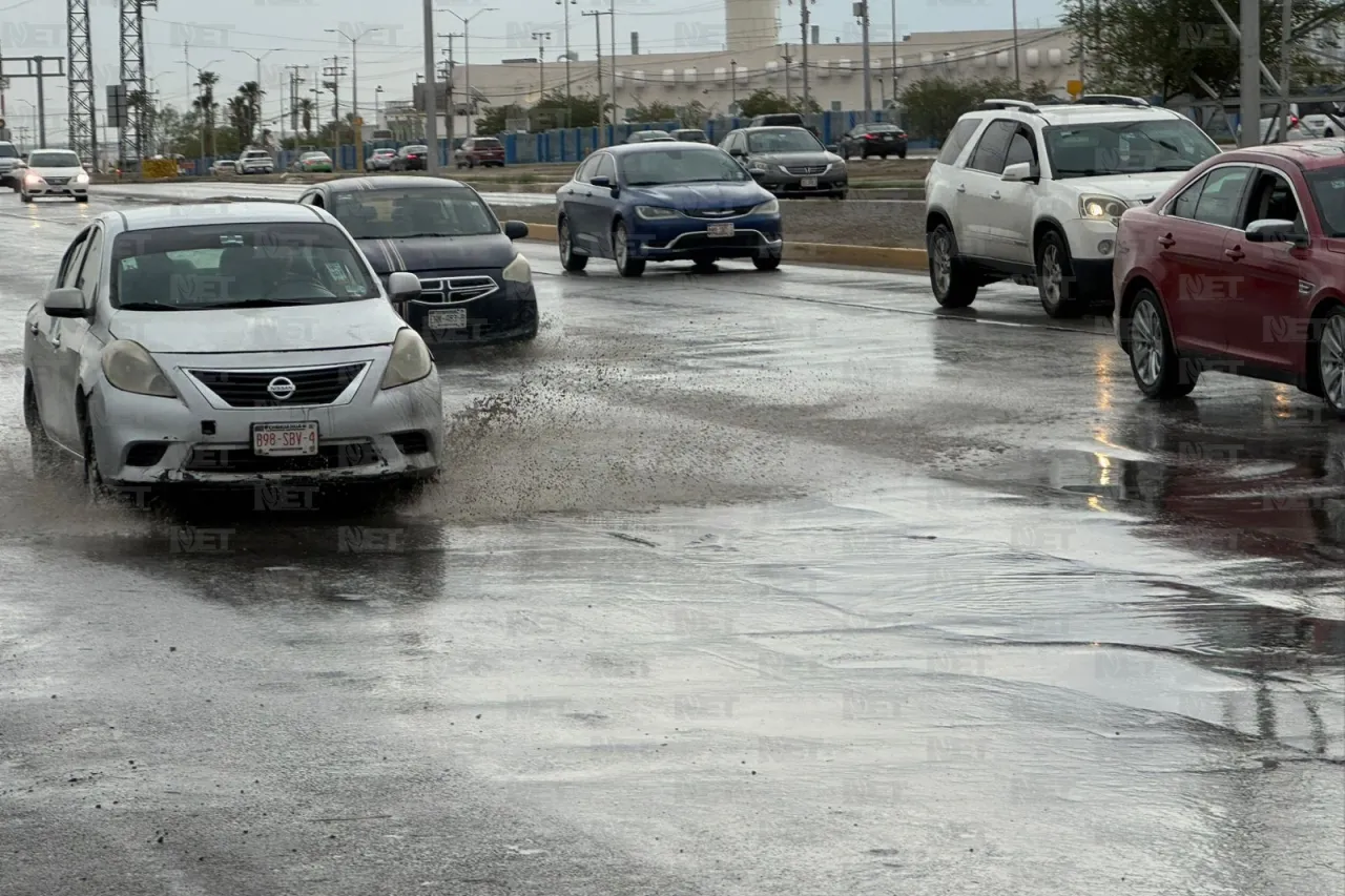 Se encharcan Las Torres tras lluvia