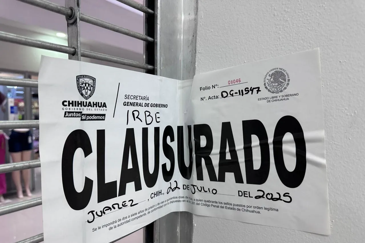 Cierran 8 salones de eventos en Juárez por operar sin permiso