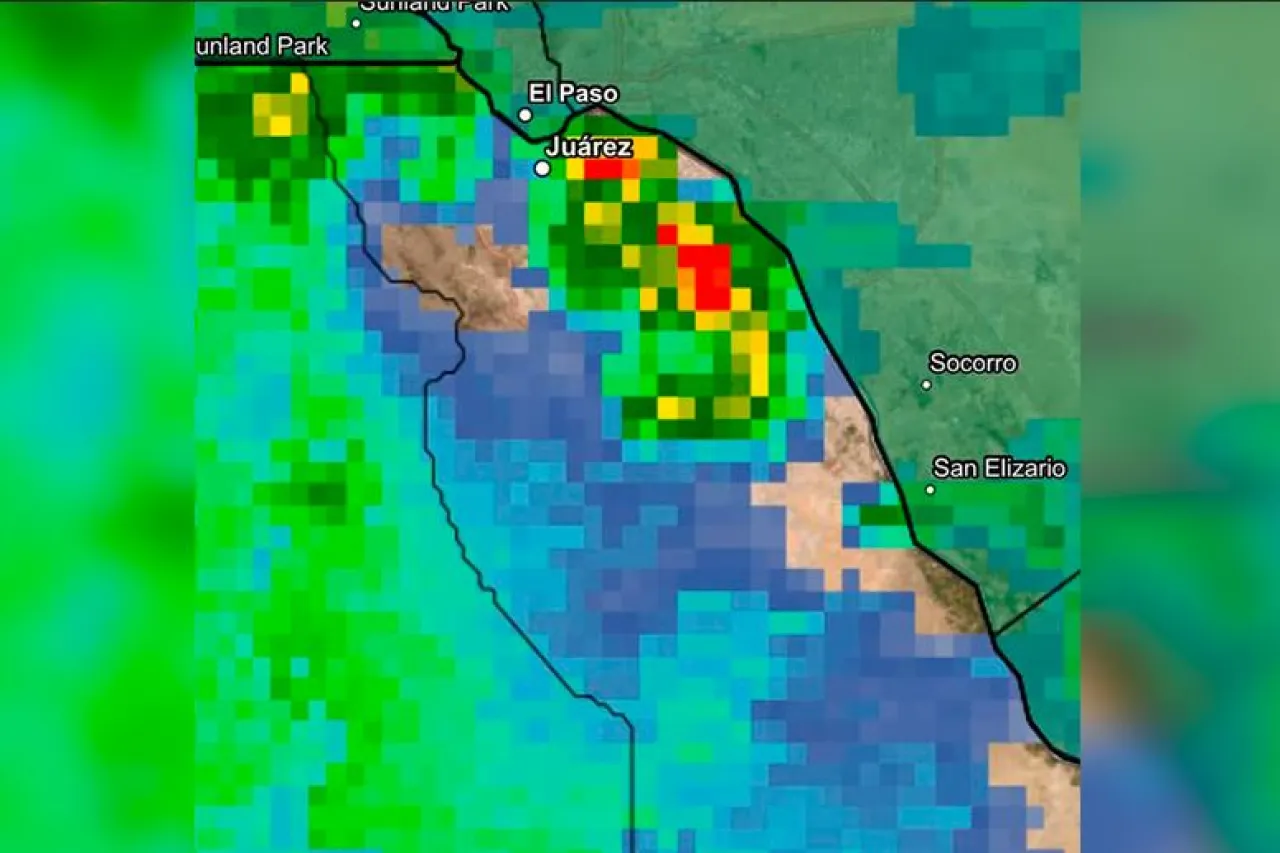 Protección Civil mantiene alerta por tormenta severa en Juárez