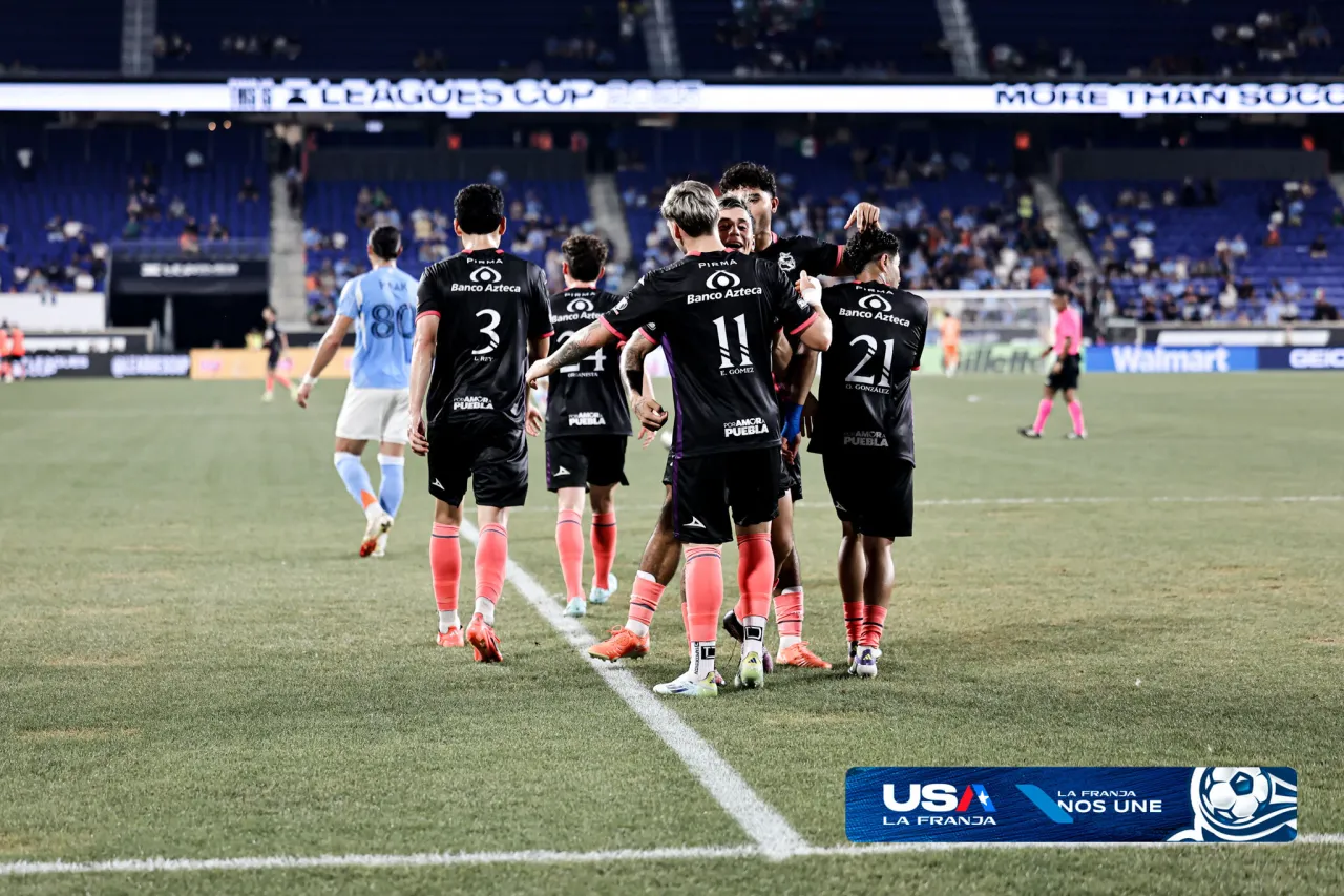 Puebla sorprende a New York City y lo golea en Leagues Cup 2025