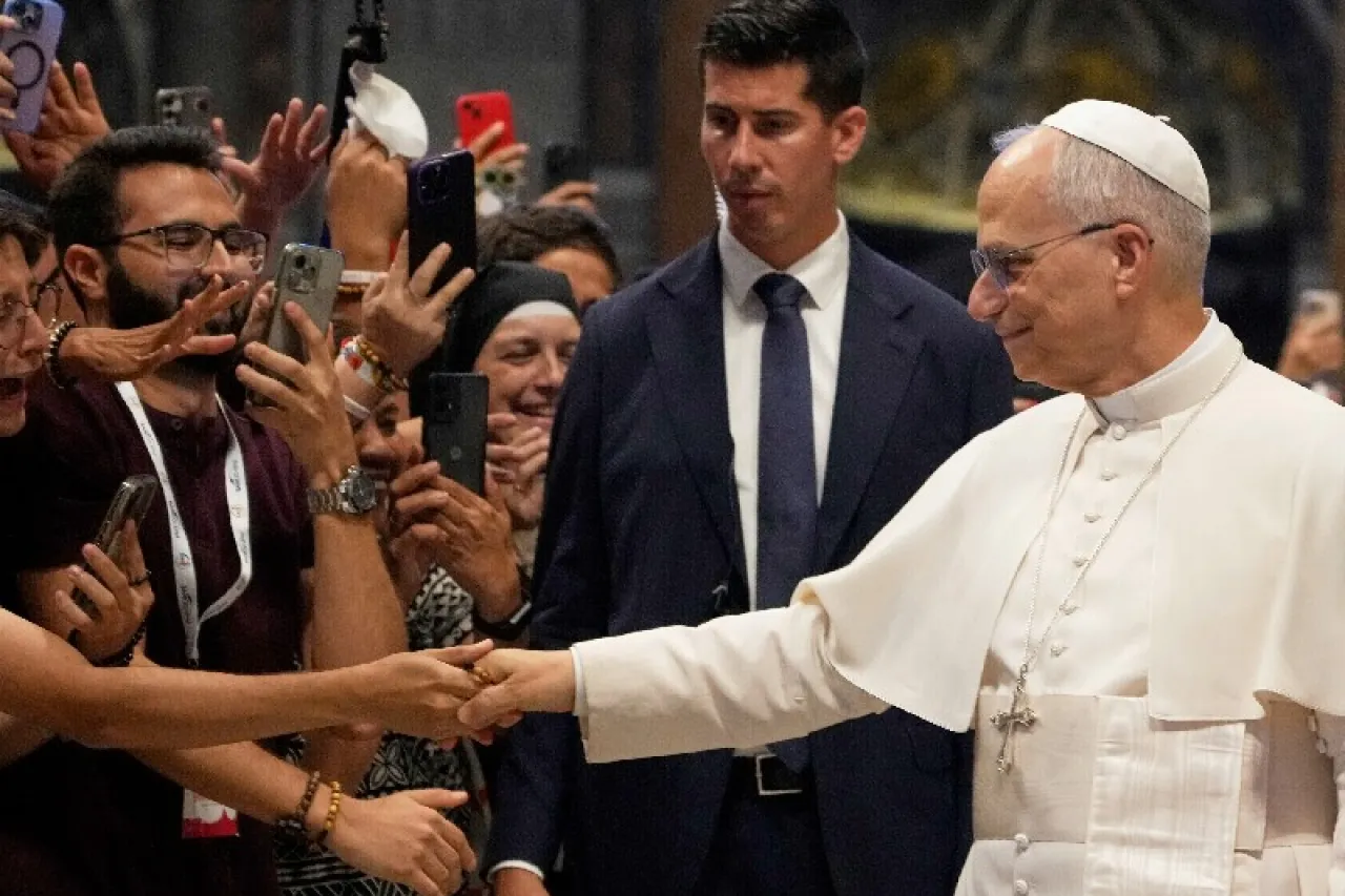 Aparece León XIV en evento de 'influencers' católicos