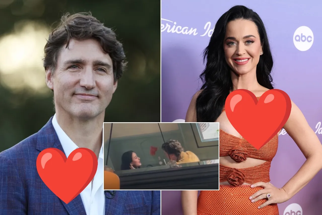 ¿Hay romance? Captan a Katy Perry y Justin Trudeau juntos en restaurante