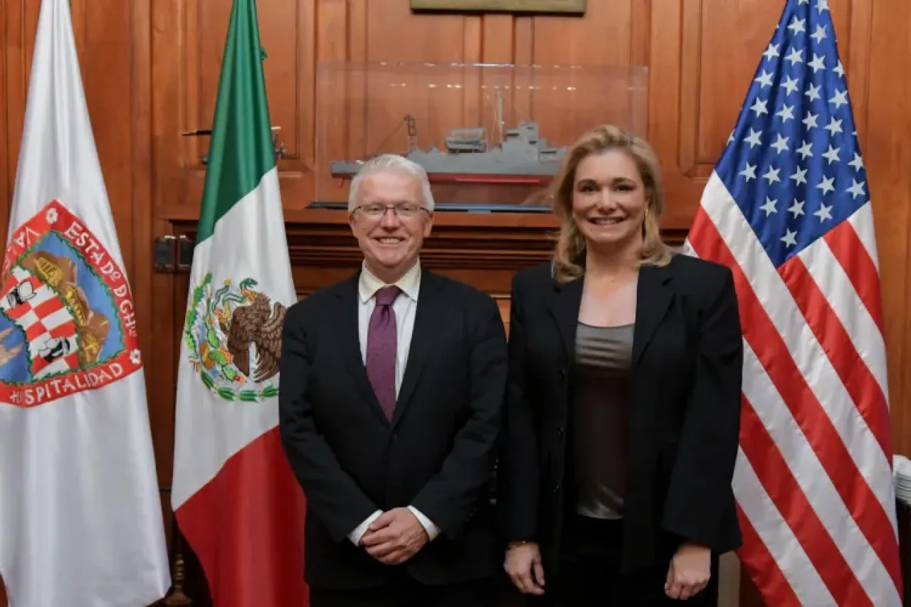 Se reúne Maru con el cónsul general de EU en Juárez