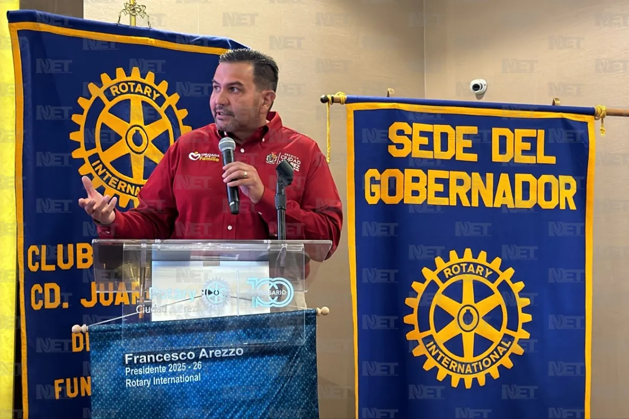 Prepara Club Rotario Ciudad Juárez 100 años de servicio