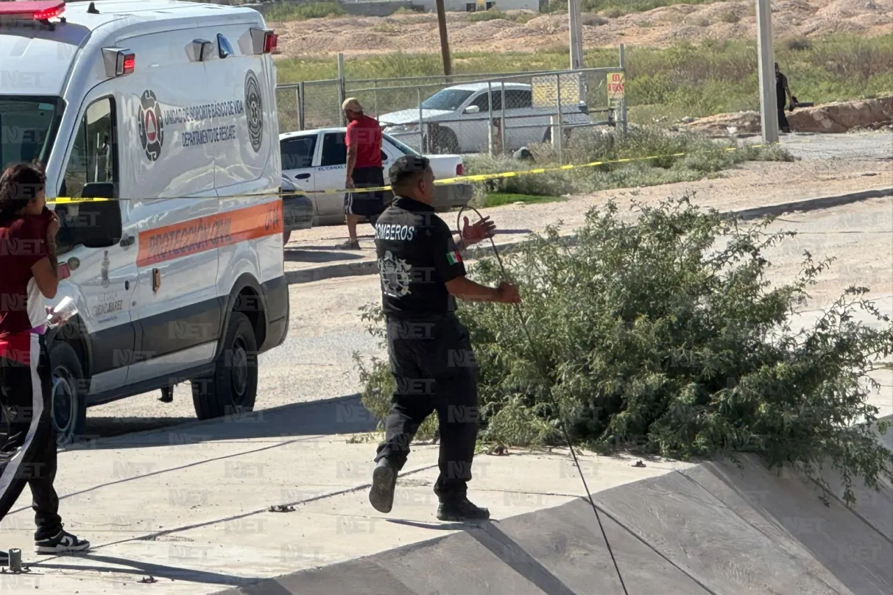 Muere ahogado tras caer en dique de absorción