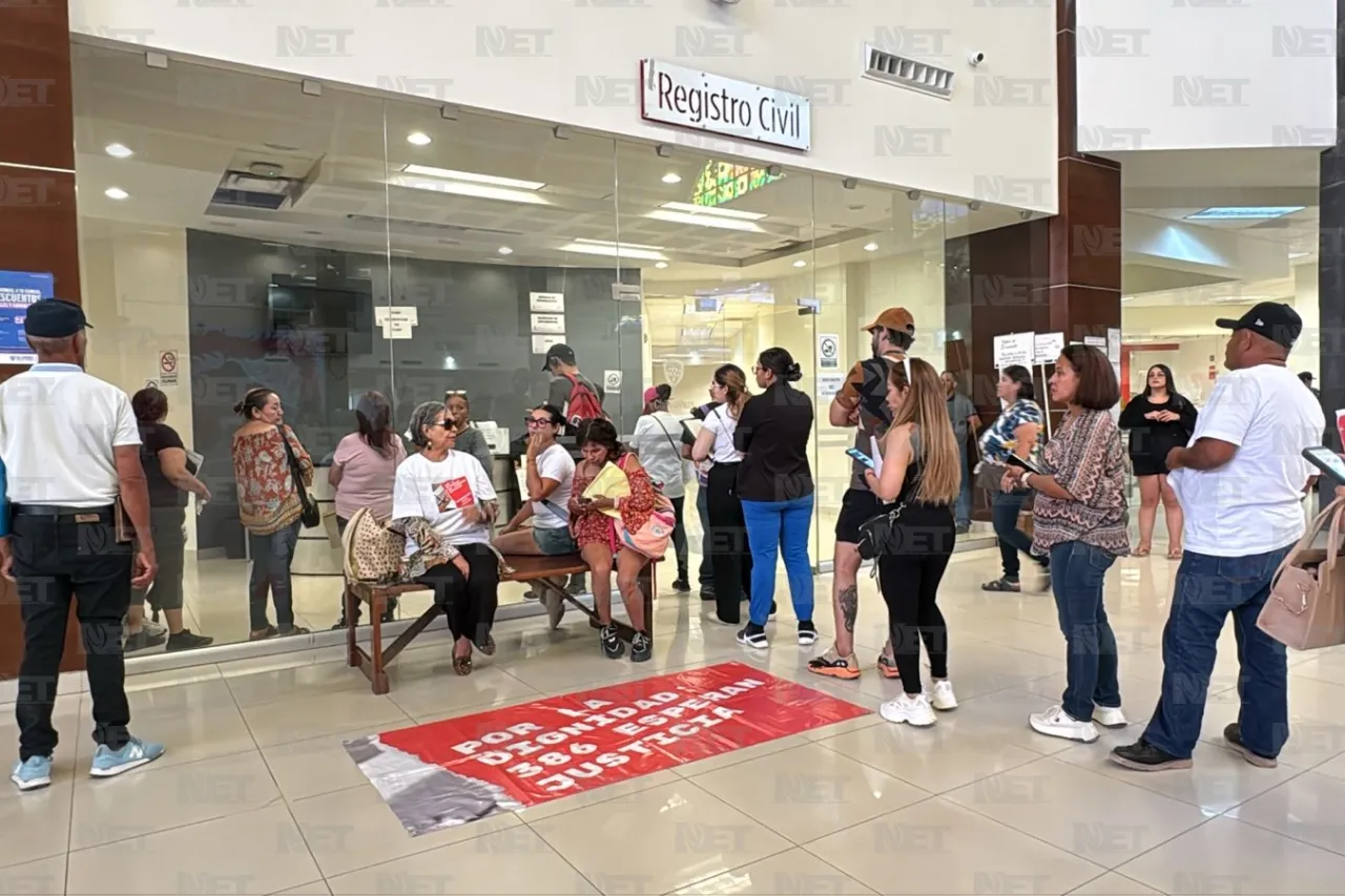 Protestan por fallas en actas de defunción ligadas al crematorio Plenitud