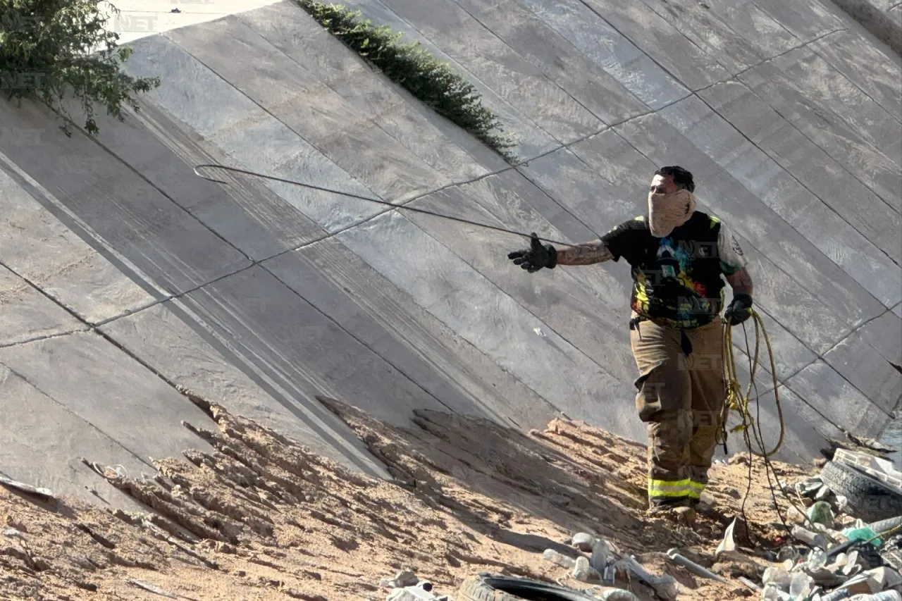 Muere ahogado tras caer en dique de absorción