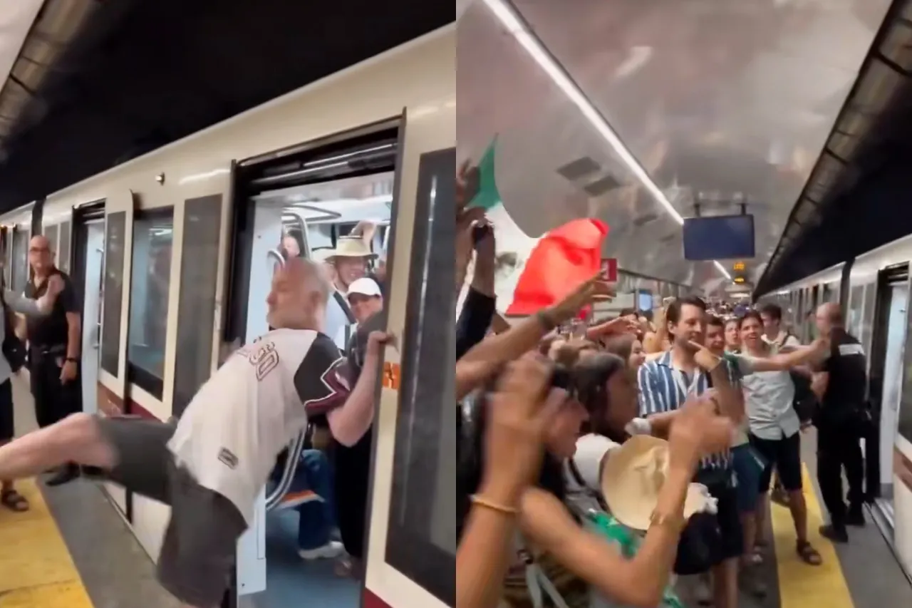 Italiano patea a mexicanos en metro y reacción de connacionales se hace viral