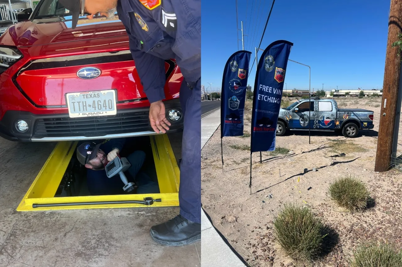 Grabaron 88 catalizadores en evento de la policía de El Paso