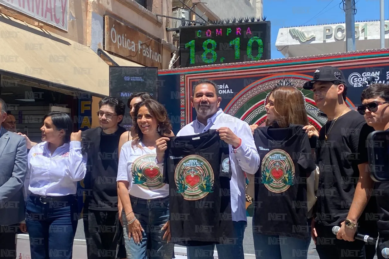 Arranca desde Juárez sorteo de la Lotería Nacional para migrantes