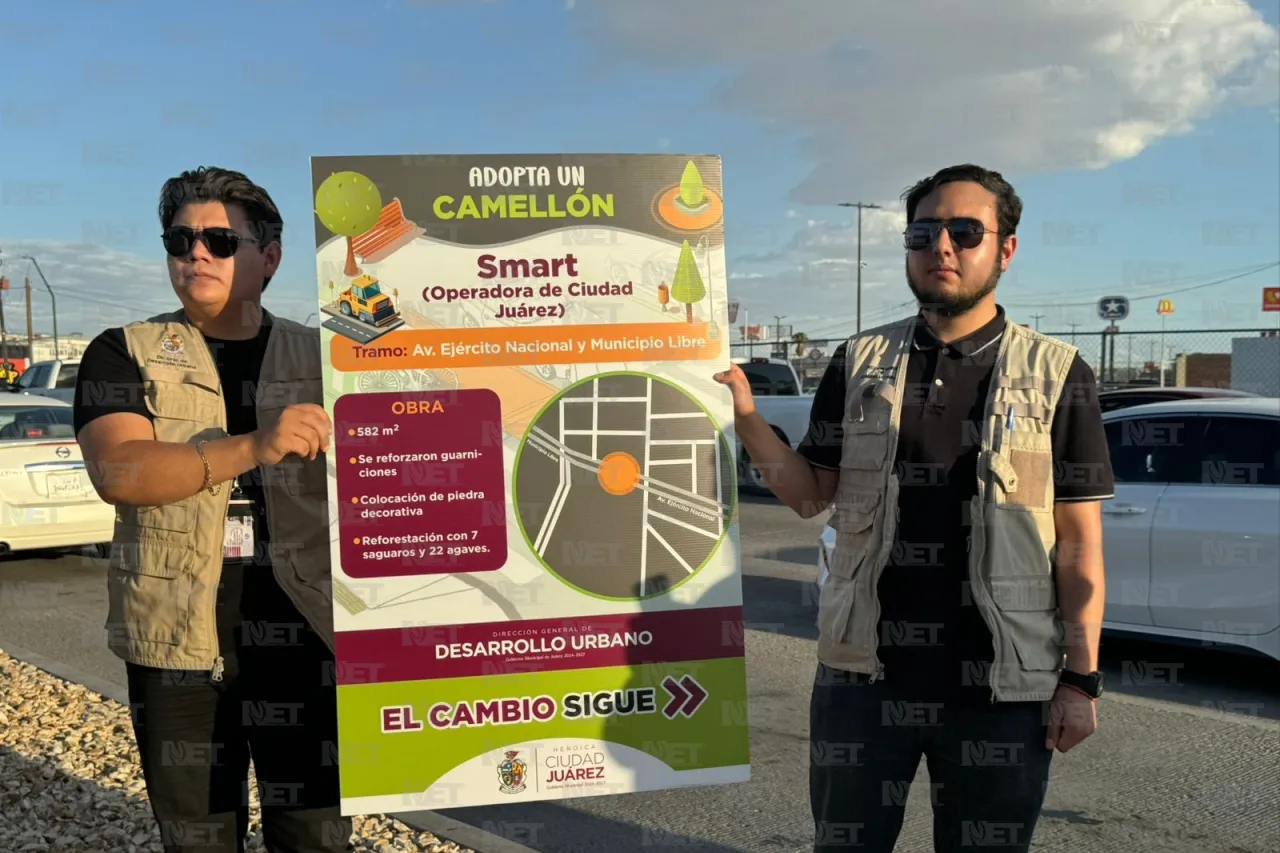 S-Mart adopta camellón y promueve cuidado de la ciudad