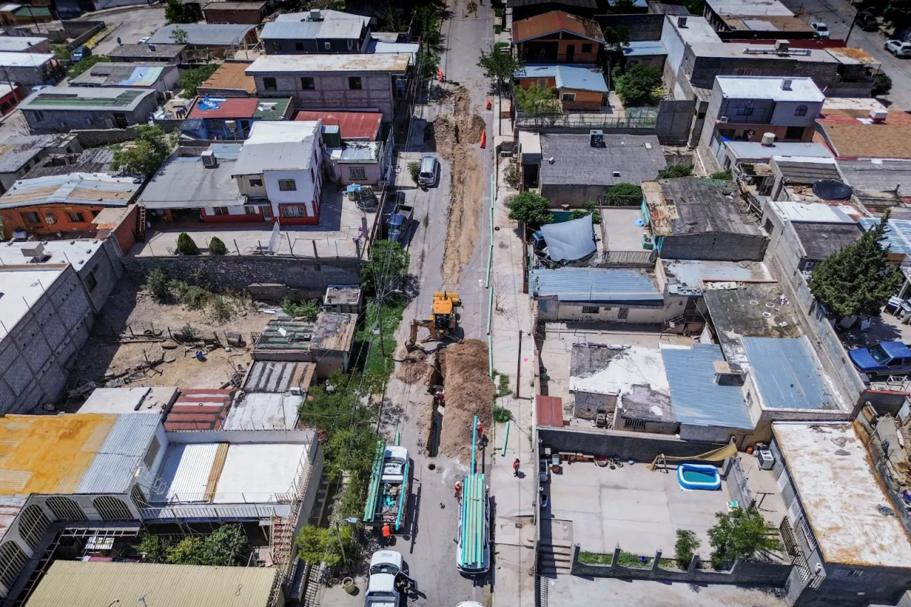 Reliza JMAS reparación de 3 hundimientos en la Hermenegildo Galeana