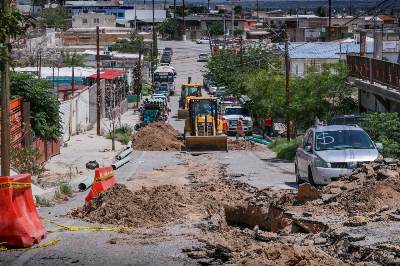 Reliza JMAS reparación de 3 hundimientos en la Hermenegildo Galeana