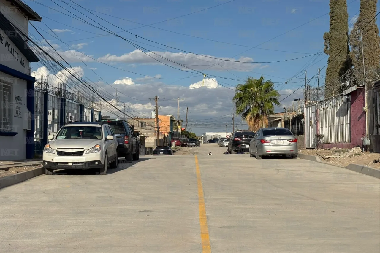 Vecinos logran pavimentación de la calle Avestruz