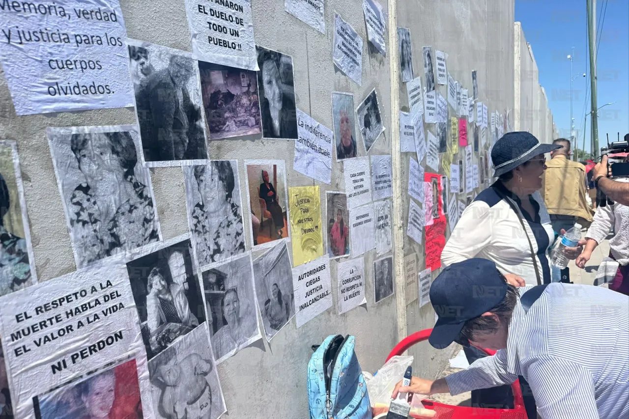 Protestan frente a Fiscalía por cuerpos hallados en crematorio