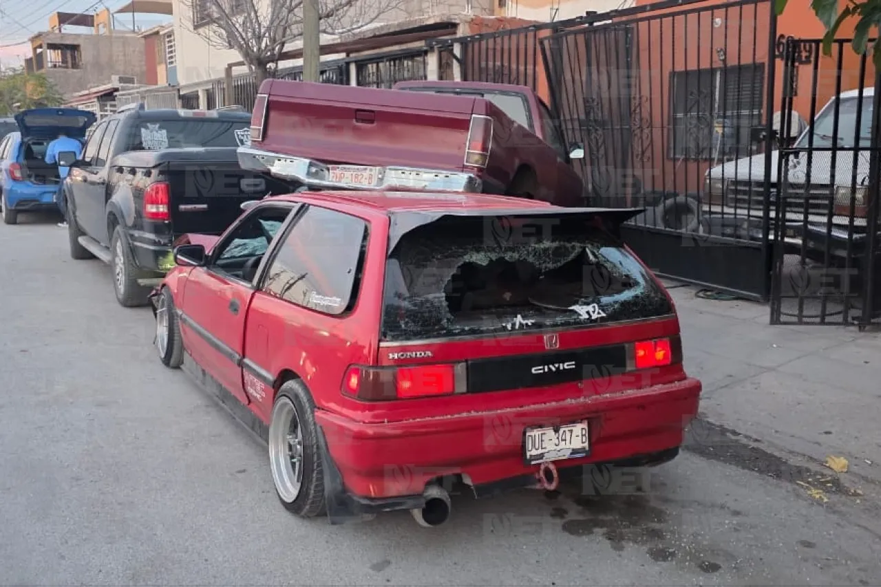 'Hondero' termina bajo troca y se da a la fuga