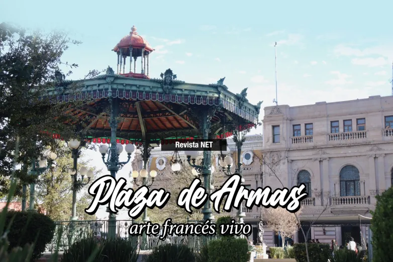 Plaza de Armas de Chihuahua: Arte francés vivo