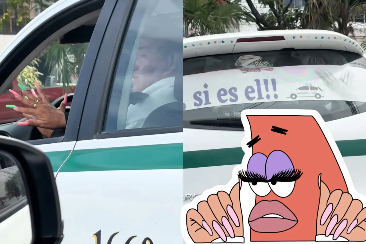 Video: Así demuestra este taxista que el glamour no conduce solo
