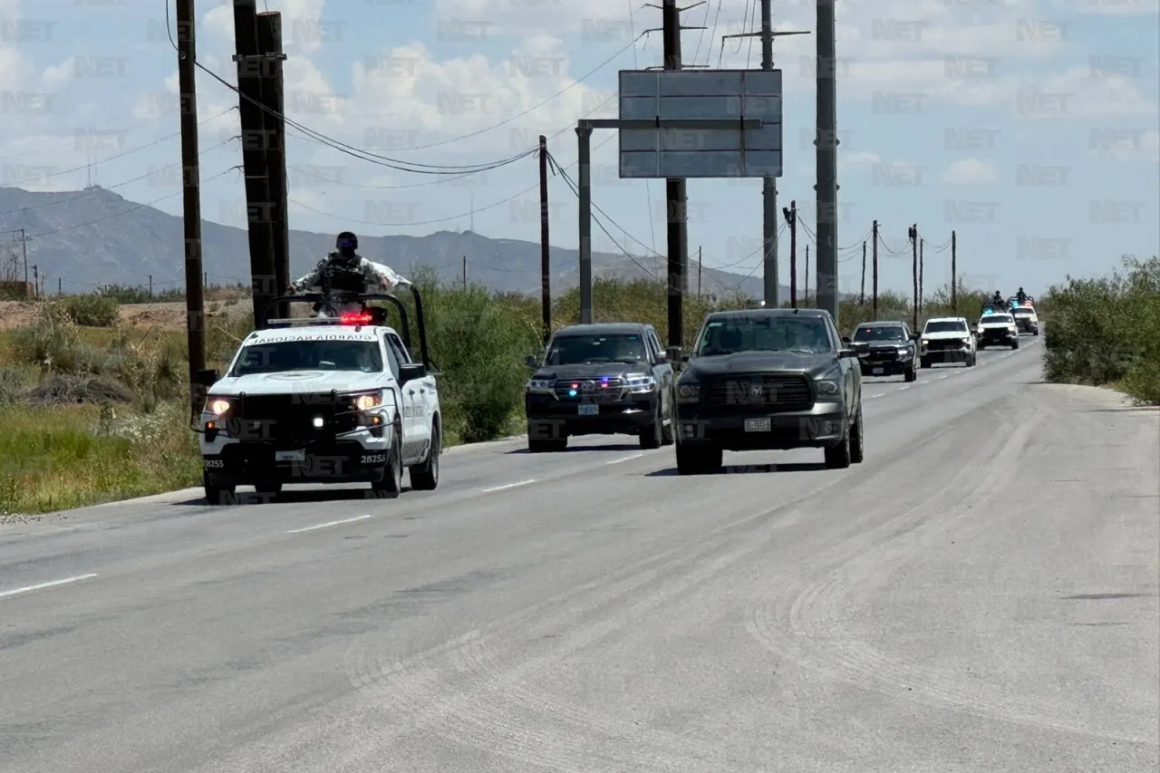 Recorre Kristi Noem muro fronterizo en Jerónimo - Santa Teresa