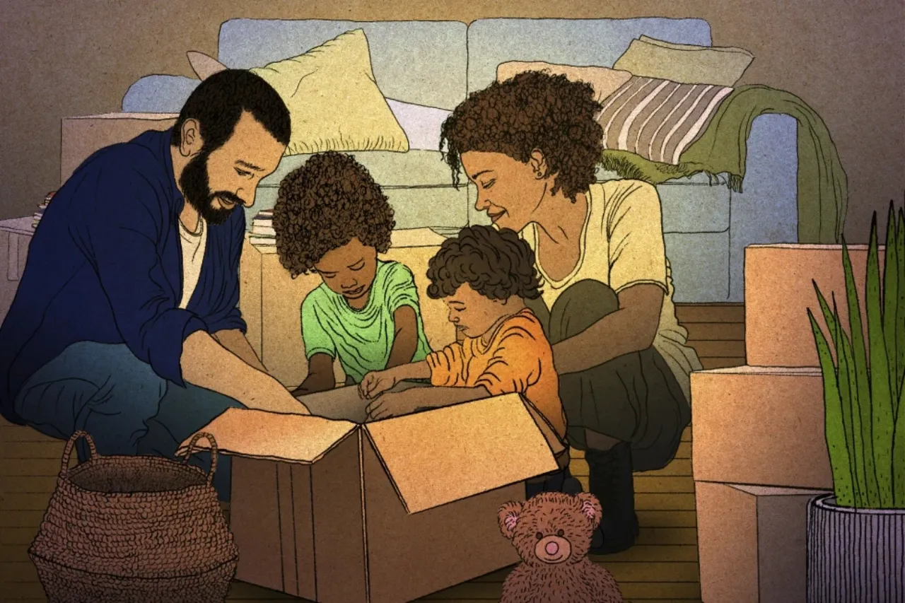 Mudanzas infantiles: cómo aliviar el estrés