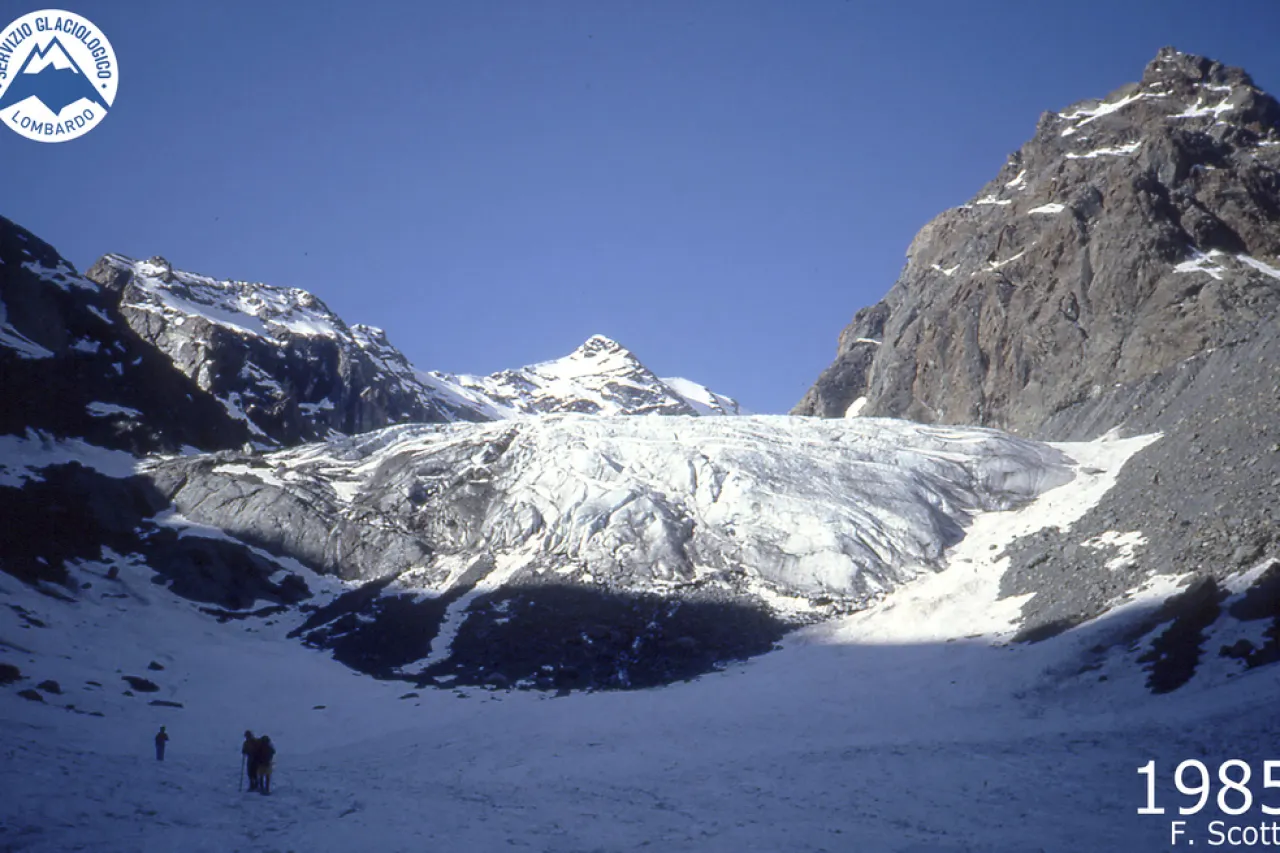 Se derrite a pasos acelerados glaciar Ventina en Italia
