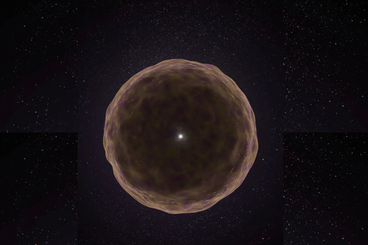 Logran científicos observar el interior de una estrella agonizante