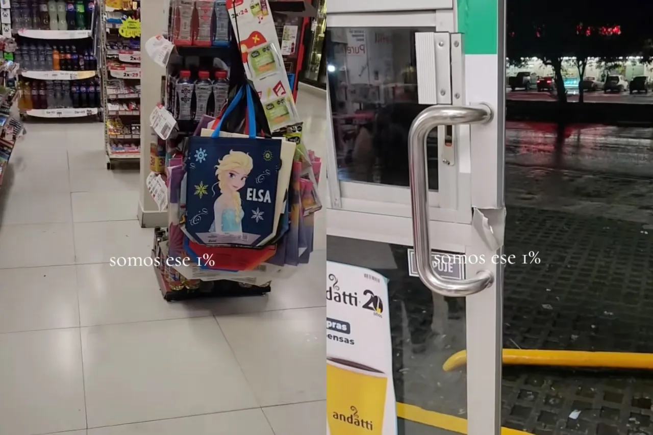 Entran a Oxxo de madrugada; descubren que estaba abierto porque lo habían robado