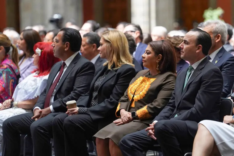 Maru Campos asiste a primer informe de la presidenta Claudia Sheinbaum