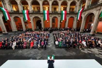Vamos bien y vamos a ir mejor: Sheinbaum en informe