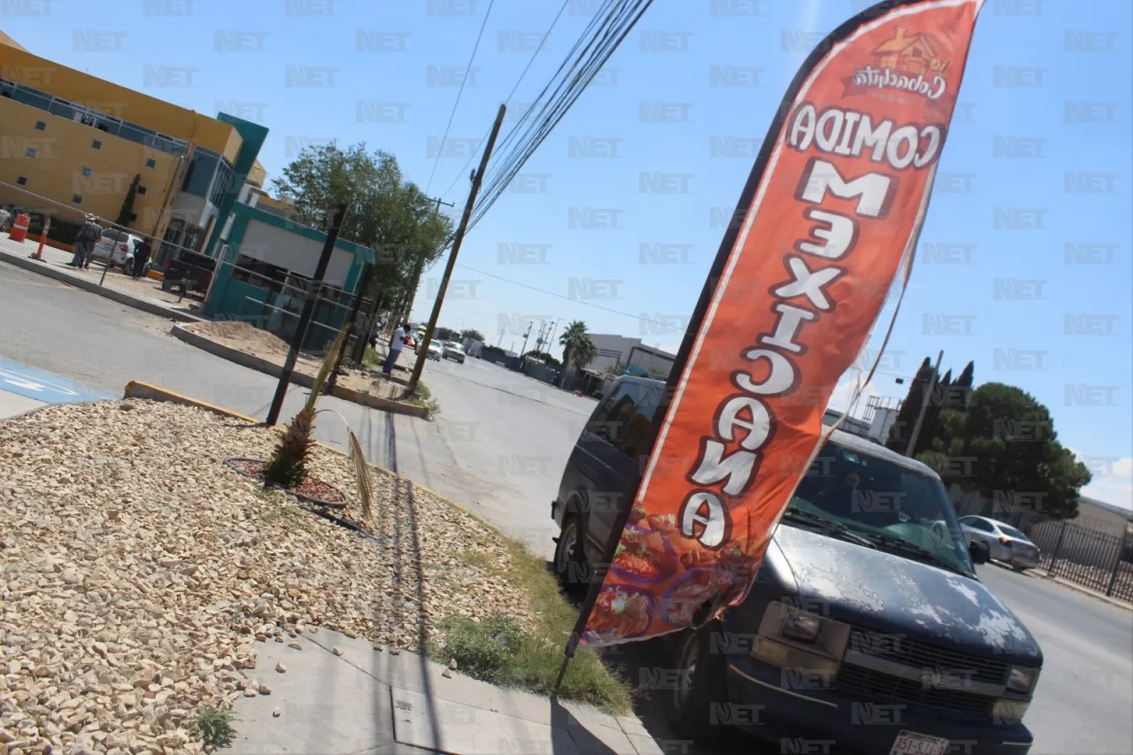 Publicidad que estorba; banderines en la mira de operativos de reordenamiento
