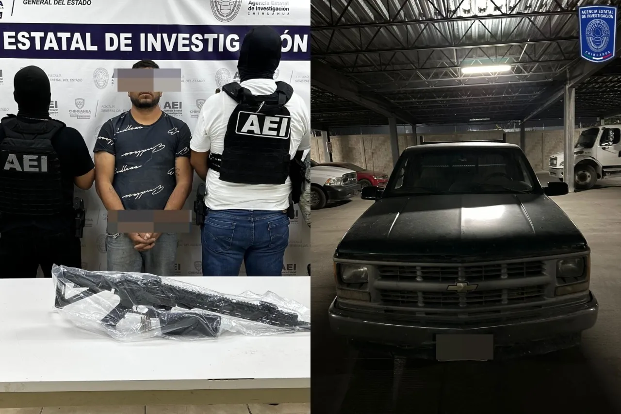 Cae hombre en posesión ilegal de arma de fuego en Juárez