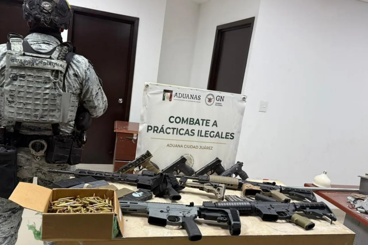'El Junior' intentó cruzar armas y cartuchos de EU a Juárez