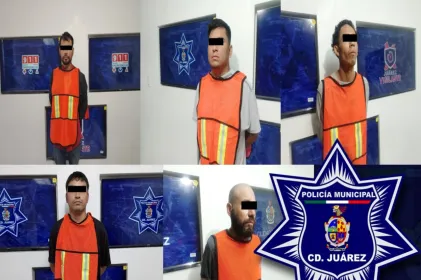 Arrestan a 5 personas por violencia familiar en Juárez