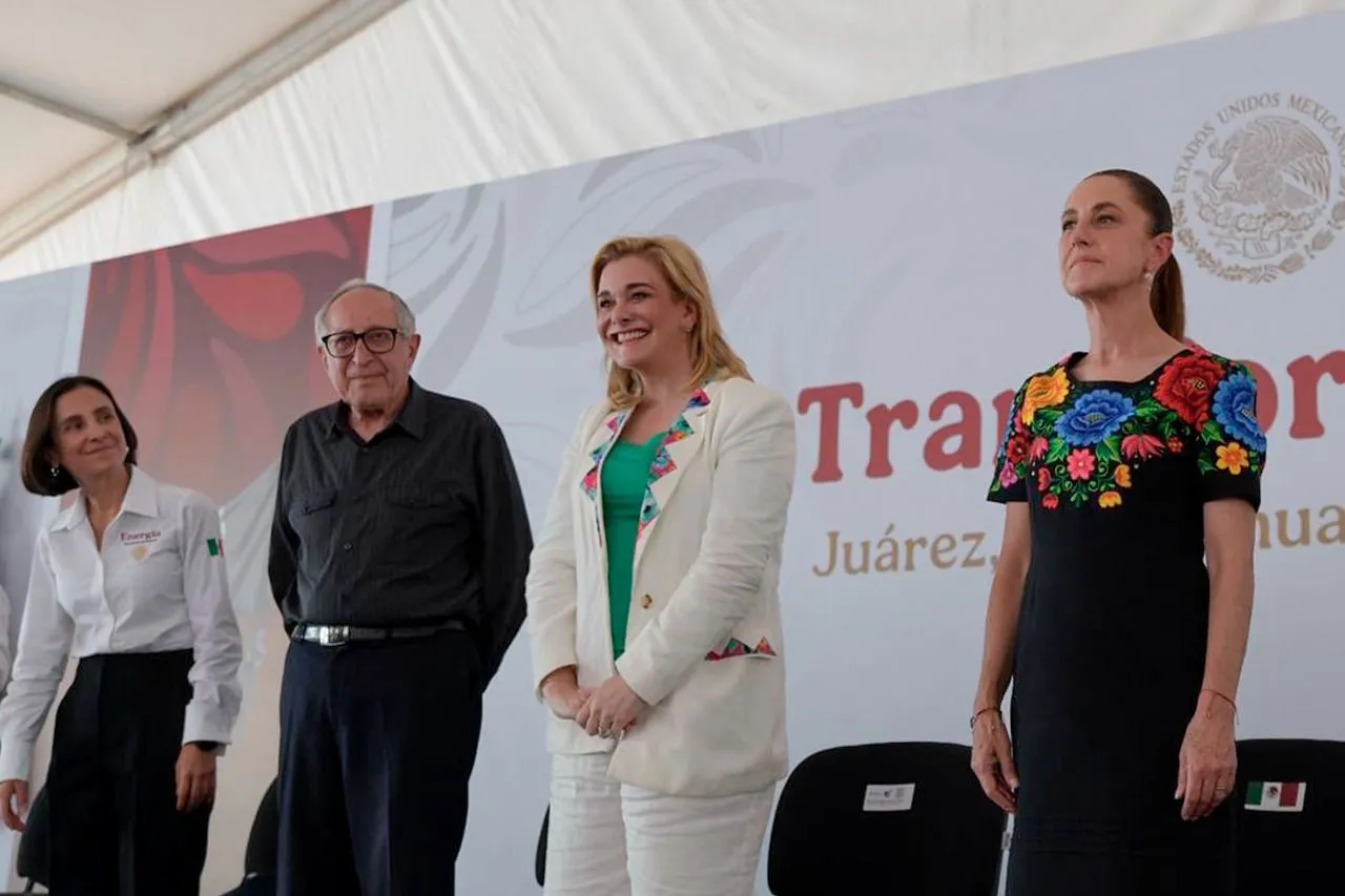 Acompaña Maru a Sheinbaum en su primer informe de Gobierno