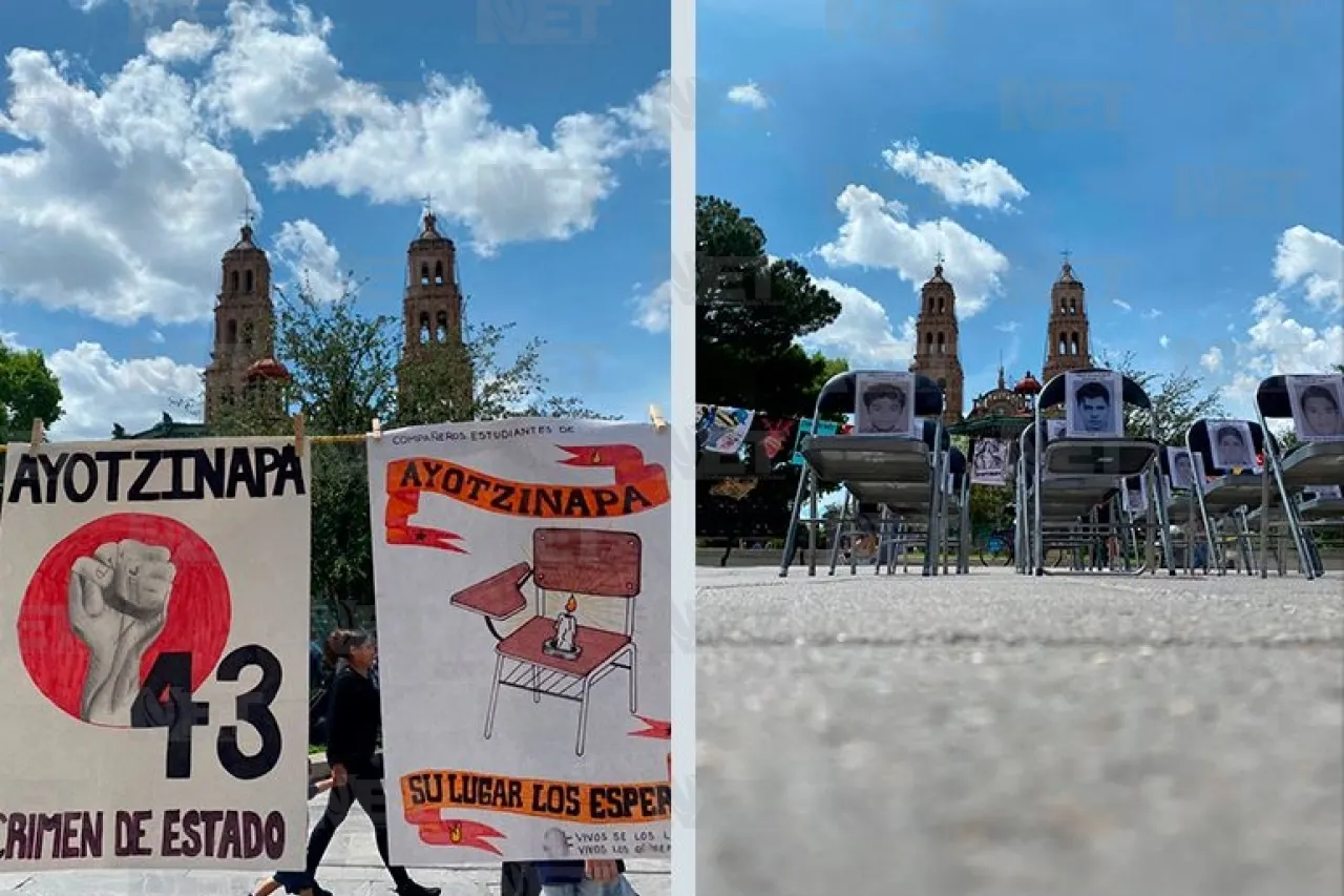 Recuerdan a los 43 de Ayotzinapa a 11 años de su desaparición