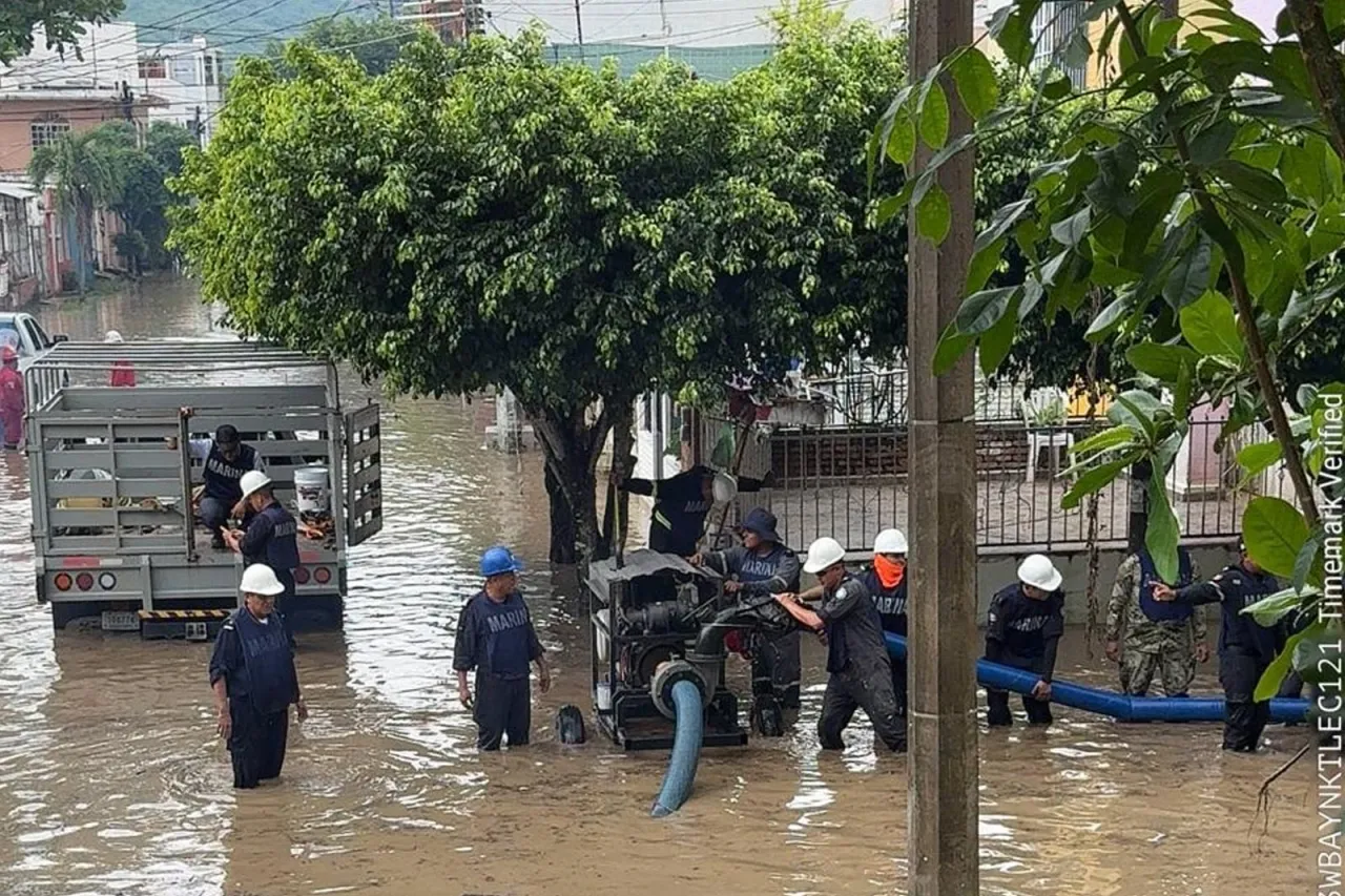 Lluvias en México dejan más de 20 personas sin vida