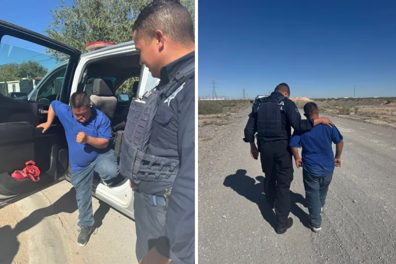 Policías reúnen a joven con síndrome de Down con su familia tras extraviarse