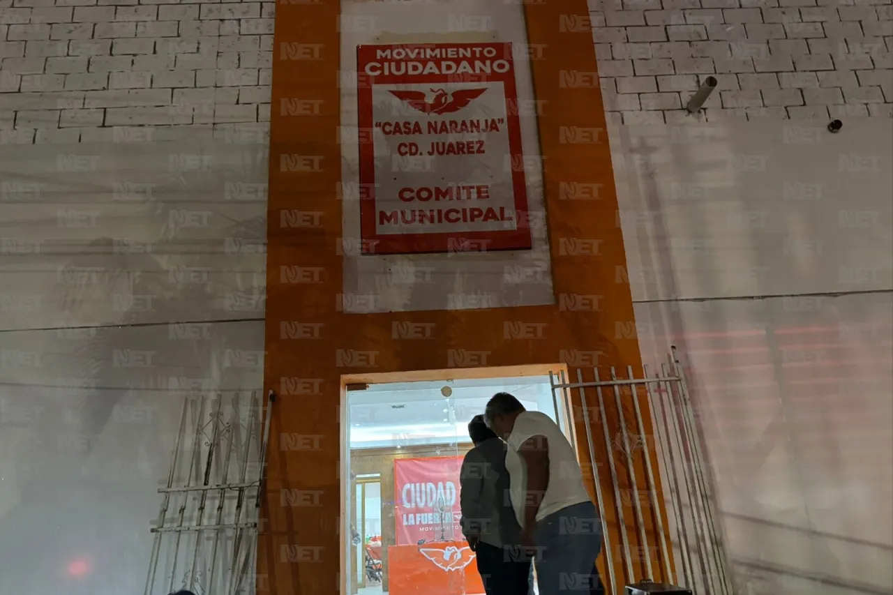 Derriban puerta y roban casa de partido Movimiento Ciudadano