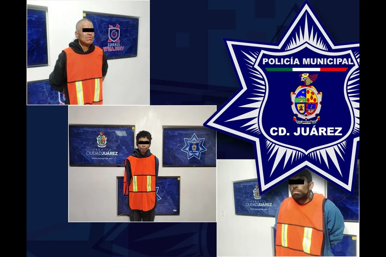 Capturan a tres personas con orden de aprehensión en Juárez