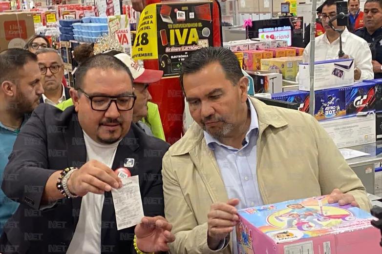 Arranca el Buen Fin con las primeras compras del alcalde Pérez Cuéllar