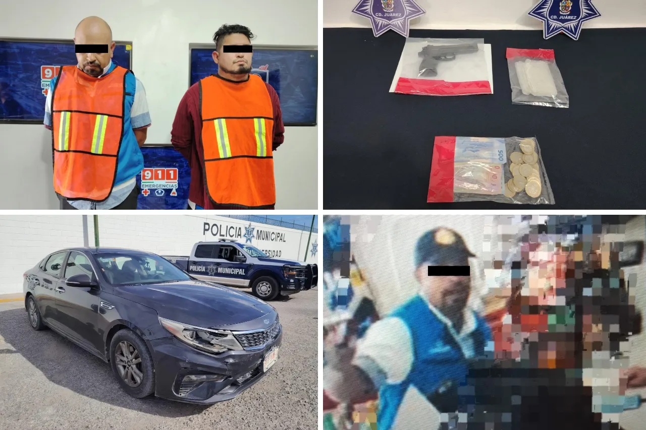 Juárez: Caen dos sujetos acusados de asaltar una tienda de conveniencia