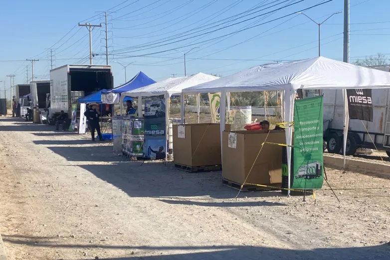 Hay feria del reciclaje en el parque Palmillo en la colonia Mezquital