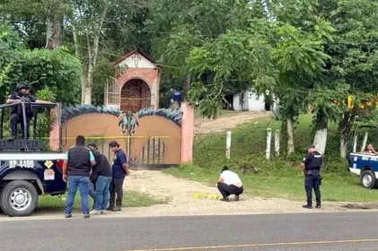 Balean rancho del alcalde electo de Jáltipan, Veracruz