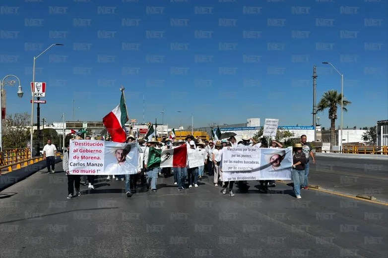 Llega segundo contingente contra Gobierno Federal