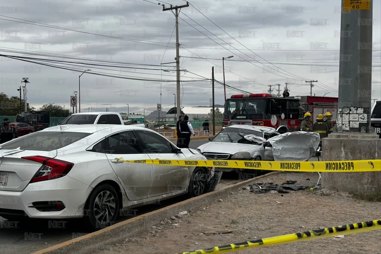 Hombre muere en choque frente a la UTCJ