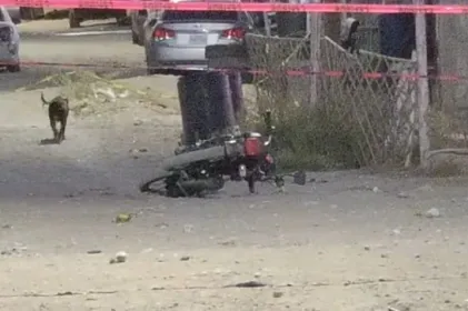 Ultiman a motociclista en la colonia Vicente Guerrero 