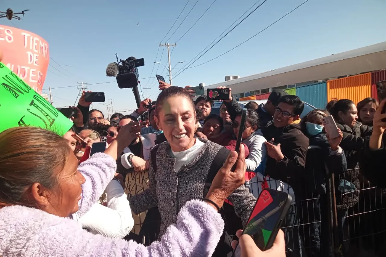 Presidenta reafirma compromiso con Juárez durante gira de trabajo