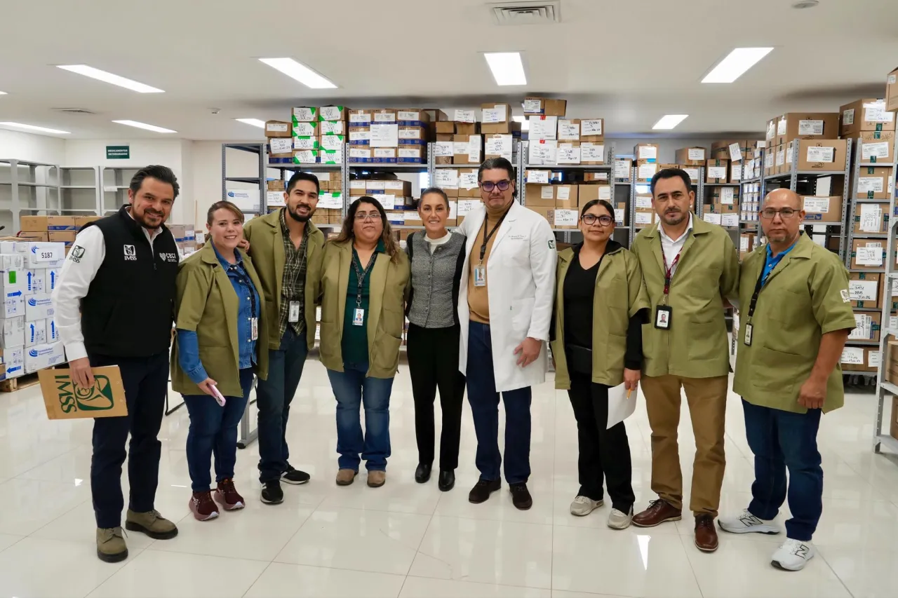 Mejoró la entrega de medicamentos en Juárez: Claudia Sheinbaum